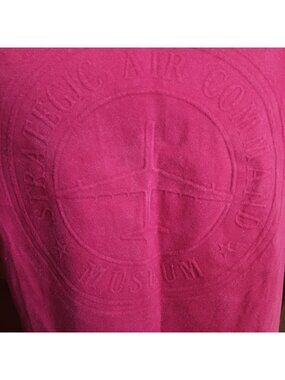 True Vintage T-Shirt Large Strategic Air Command Museum Embossed Boss 1990's